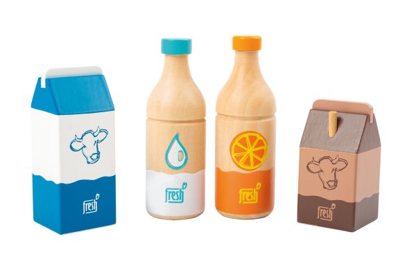 Set de băuturi pentru joacă din lemn „fresh”