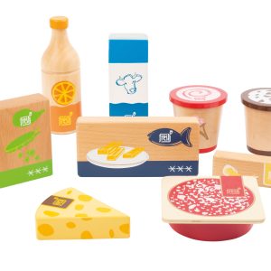 Set de alimente refrigerate și congelate din lemn „fresh” - imagine 1