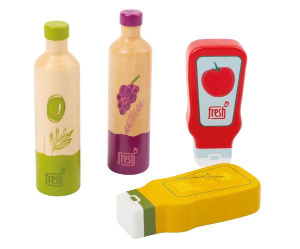 Set de sosuri și ulei din lemn „fresh”