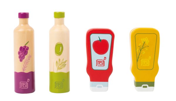 Set de sosuri și ulei din lemn „fresh”