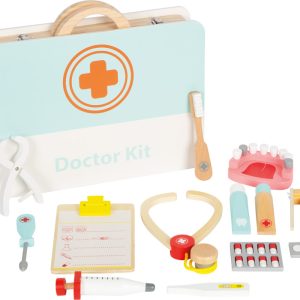 Trusă medicală și stomatologică din lemn 2 în 1 - imagine 2
