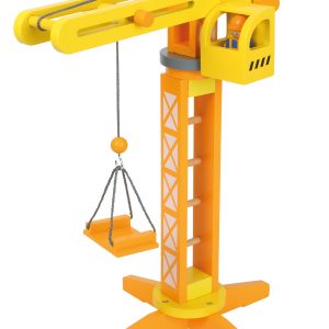 Macara de construcții din lemn cu accesorii - imagine 2