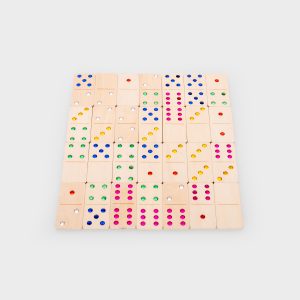 Domino cu Cristale Colorate - imagine 2