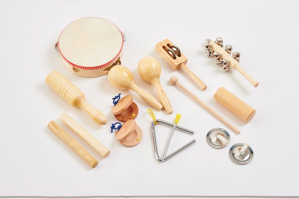 Set de Instrumente Muzicale din Lemn