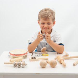 Set de Instrumente Muzicale din Lemn - imagine 3