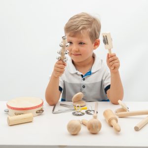 Set de Instrumente Muzicale din Lemn - imagine 4