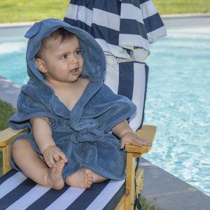 Halat de baie Soft Bamboo – Blue Stone - imagine 2