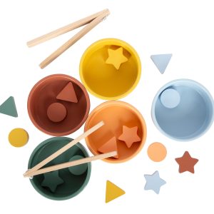 Joc Montessori de Sortare cu Clește