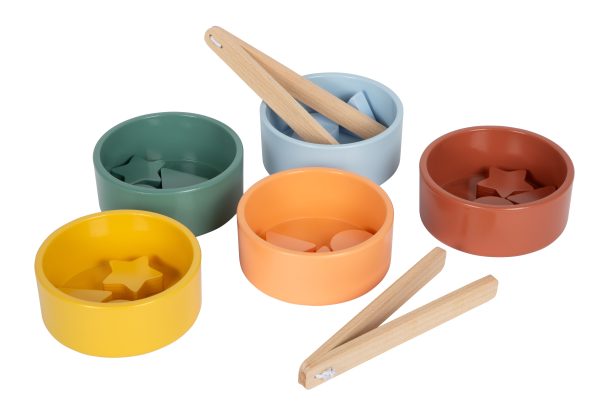 Joc Montessori de Sortare cu Clește