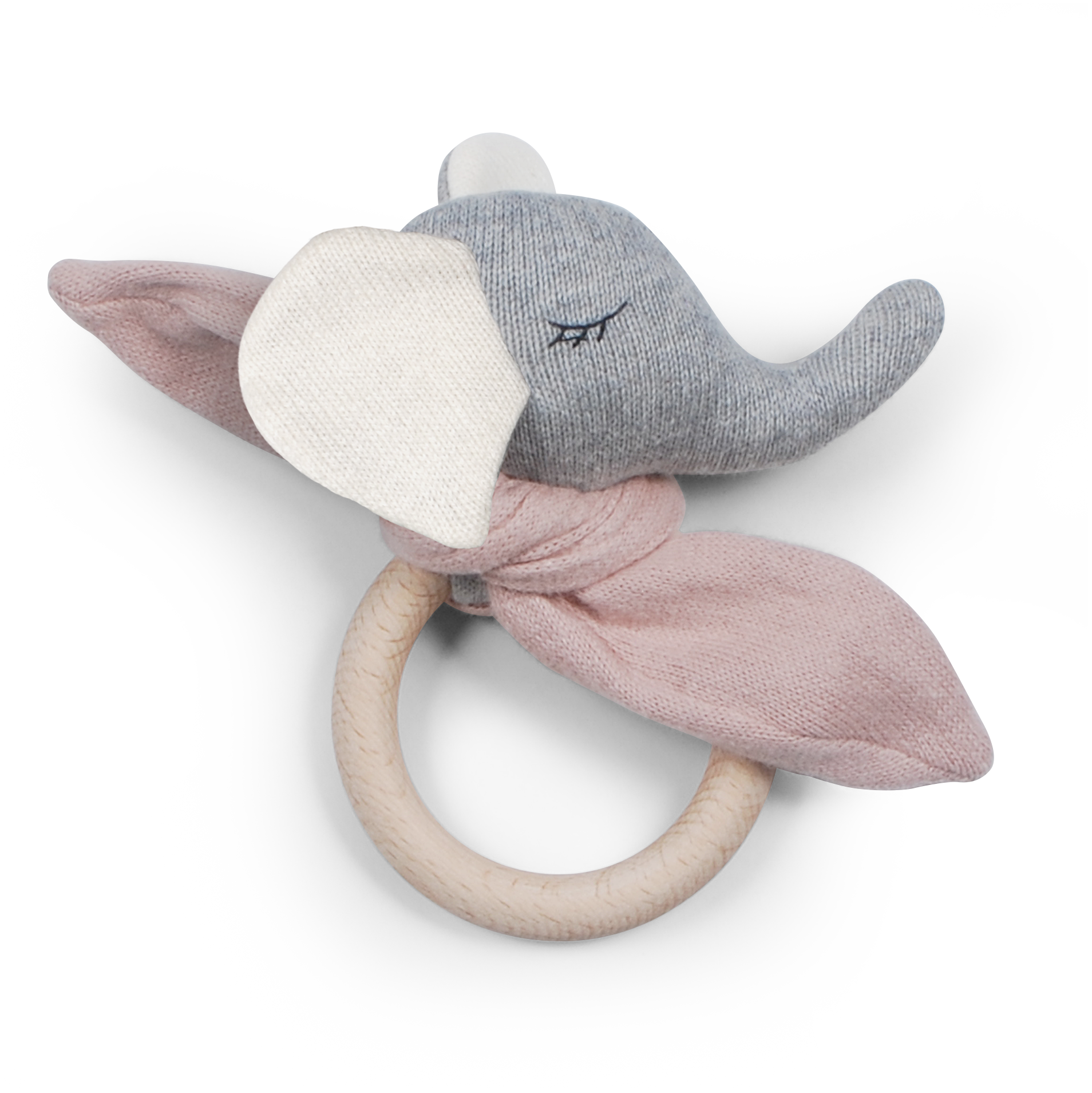 Inel de Dentiție Elefănțel – Rose - imagine 1