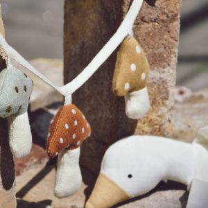 Ghirlandă pentru Cărucior – Ciupercuțe Forest Floor - imagine 2
