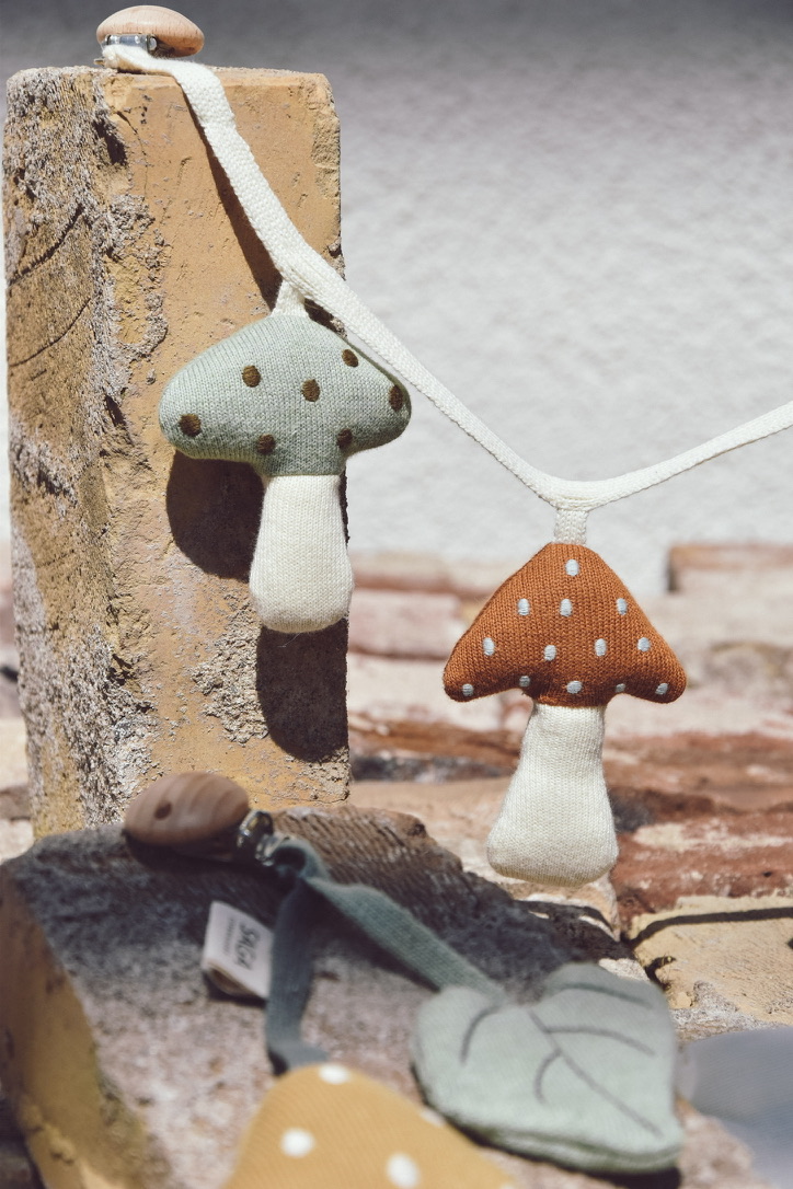 Ghirlandă pentru Cărucior – Ciupercuțe Forest Floor - imagine 3